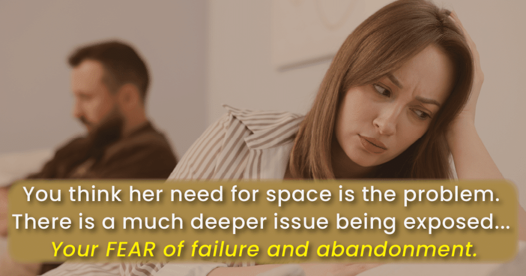 The Deeper Issue Behind Her Need For Space